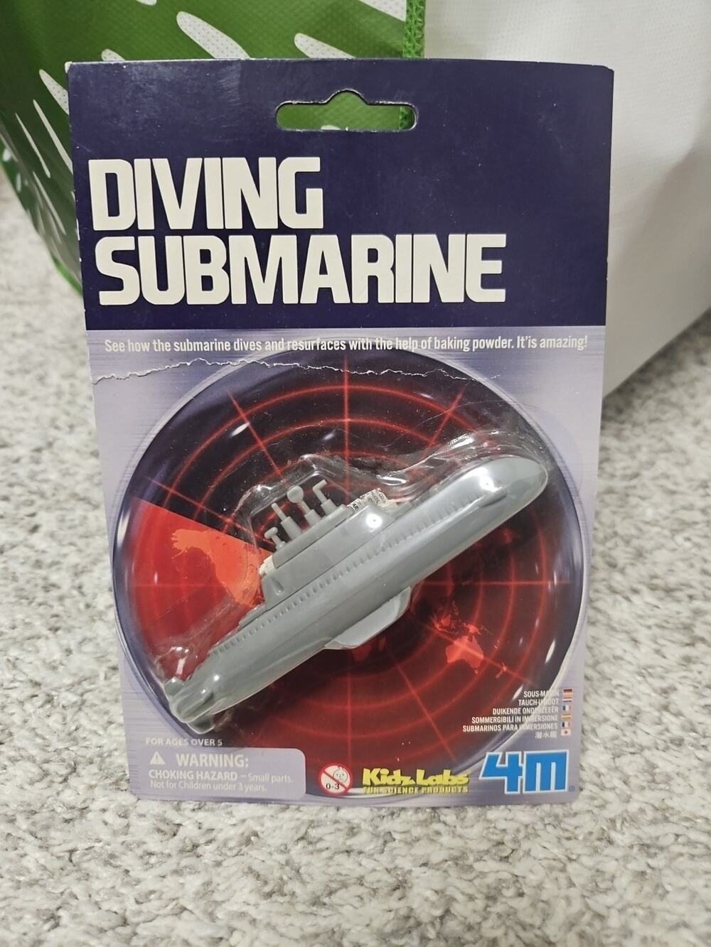 Diving Submarine, Kidz Labs, 4M New in sealed package
